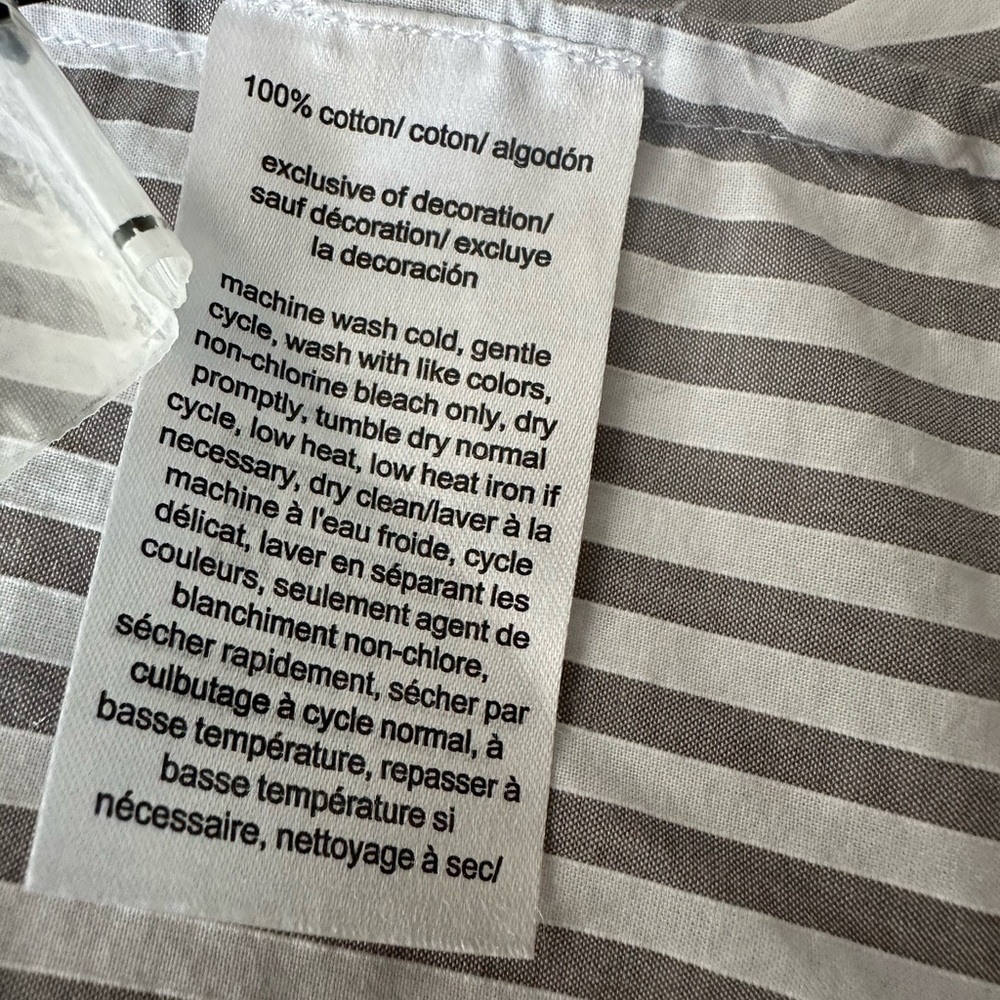 Tommy Hilfiger Gray Casual Button Down Shirt size S/P - Picture 8 of 11